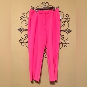 NWT Pleated Pink Dress Pants Size XL